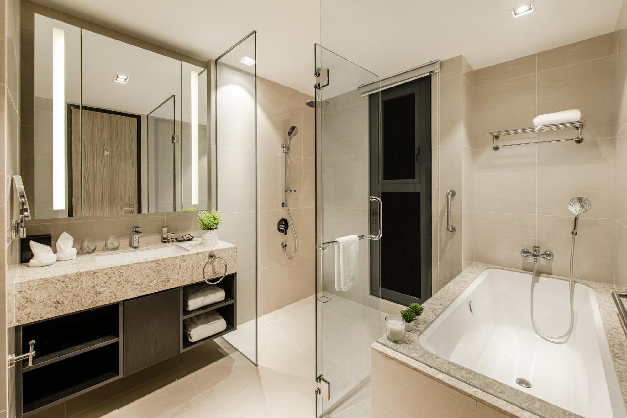 فندق Ascott Star Klcc كوالالمبور المظهر الخارجي الصورة A bathroom in a hotel