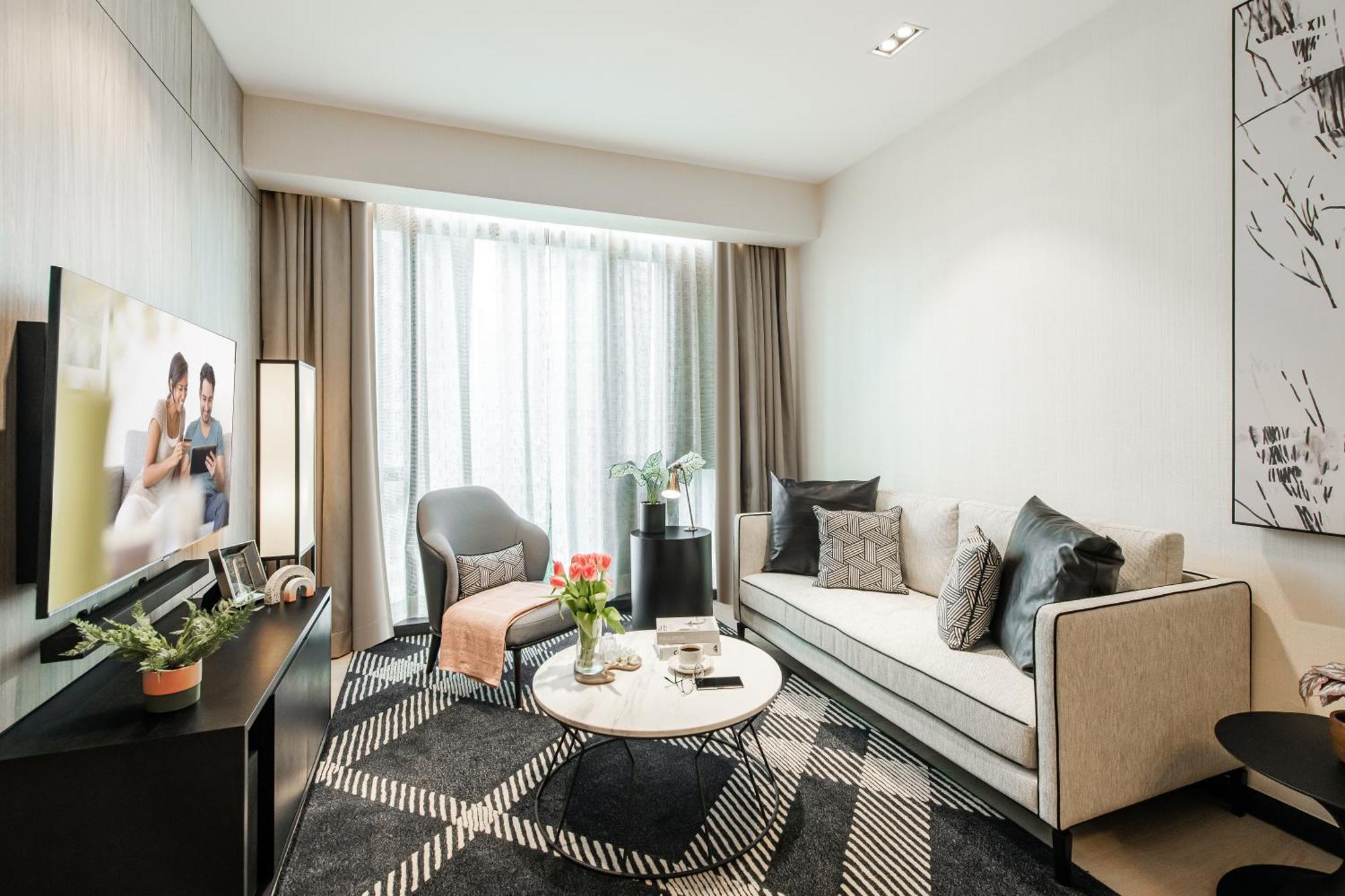 فندق Ascott Star Klcc كوالالمبور المظهر الخارجي الصورة Living room