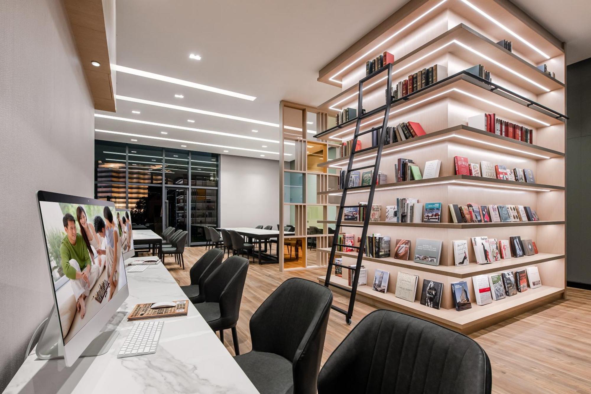 فندق Ascott Star Klcc كوالالمبور المظهر الخارجي الصورة Library